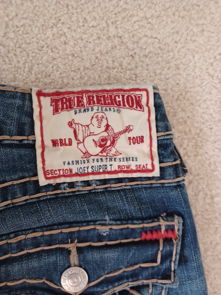 NWT-True Religion Joey Super T Flare Womens Jean Color LPD NWT-True Religion Joey Super T Flare Womens Jean Color LPD