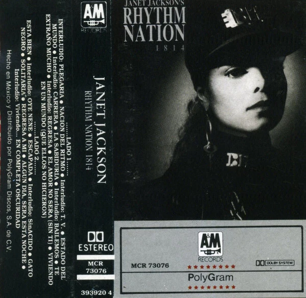 Janet Jackson - Rhythm Nation 1814 Mexico (Cass, Album) A&M