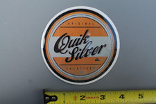 Quiksilver Surfboards Bottle Cap Orange Grey OG V67A Vintage Surfing STICKER