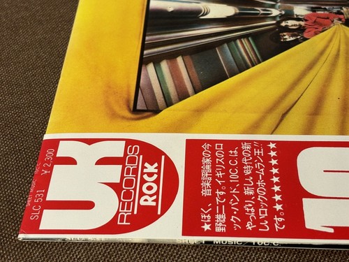 10cc Sheet Music JAPAN LP RECORD SLC 53 OBI + INSERT 1974 issue Godley & Creme - Picture 11 of 12