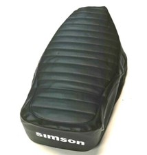 Sitzbezug Sitzbankbezug Bezug schwarz strukturiert für Simson S51 S70 Enduro