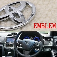 Chrome Steering Wheel Emblem Replacement Badge Decal For Tundra Tacoma Hilux... Chrome Steering Wheel Emblem Replacement Badge Decal For Tundra Tacoma Hilux...