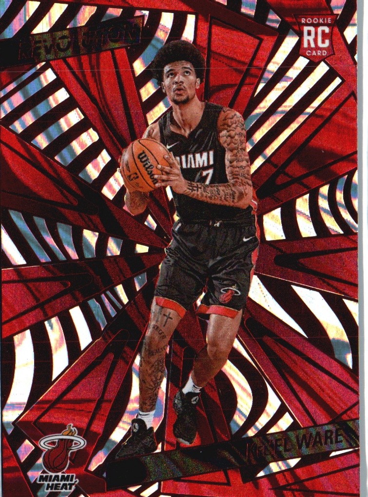 2024-25 Panini Revolution #102 Kel'el Ware Red Swirl
