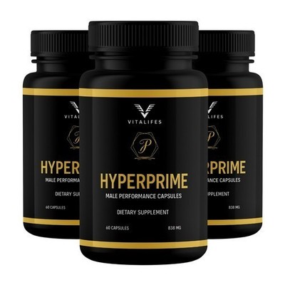 (3 Pack) Hyperprime Advanced Male Health Support Formula Hyper prime 60 Capsules