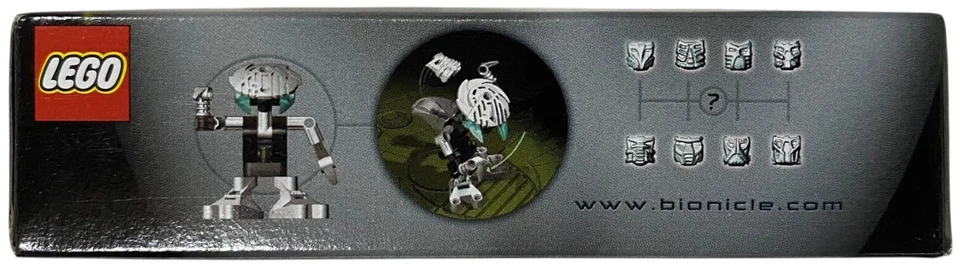 LEGO 8551 Bionicle Kohrak Va Vintage 2002 28 Piezas Set NUEVO SELLADO ¡Bonita Caja! Foto 3 de 4