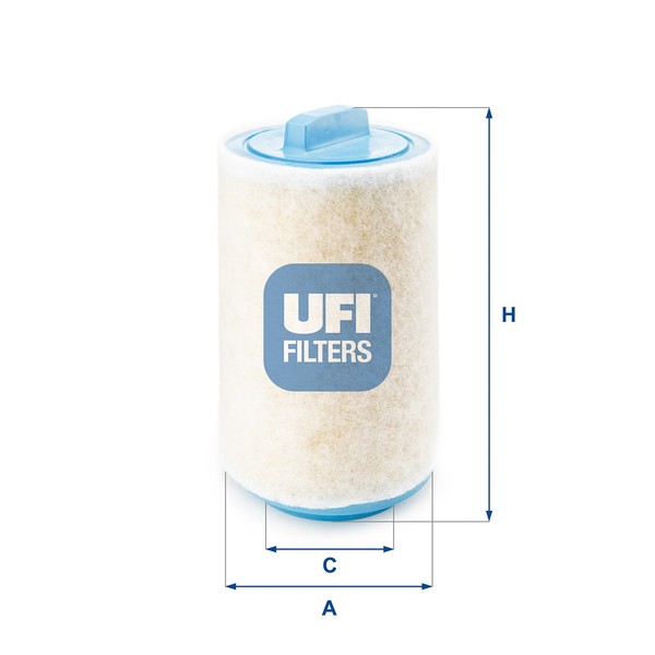 UFI 27.A53.00 Luftfilter FüR Mini-image