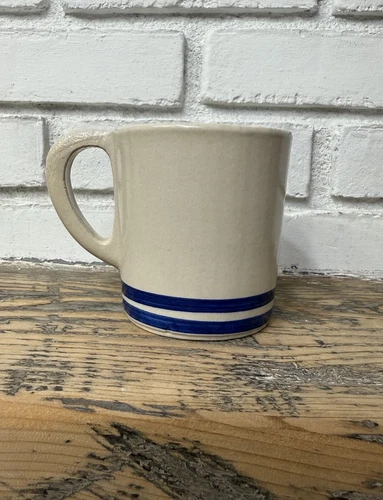 Roseville Vintage Crock Friendship Pottery Coffee Mug Ohio USA