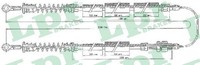 Bremsseil Seilzug Feststellbremse LPR C0090B FüR Fiat Cinquecento 170AA 170AD