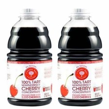 Cherry Bay Orchards Tart Cherry Concentrate All Natural Juice to Promote