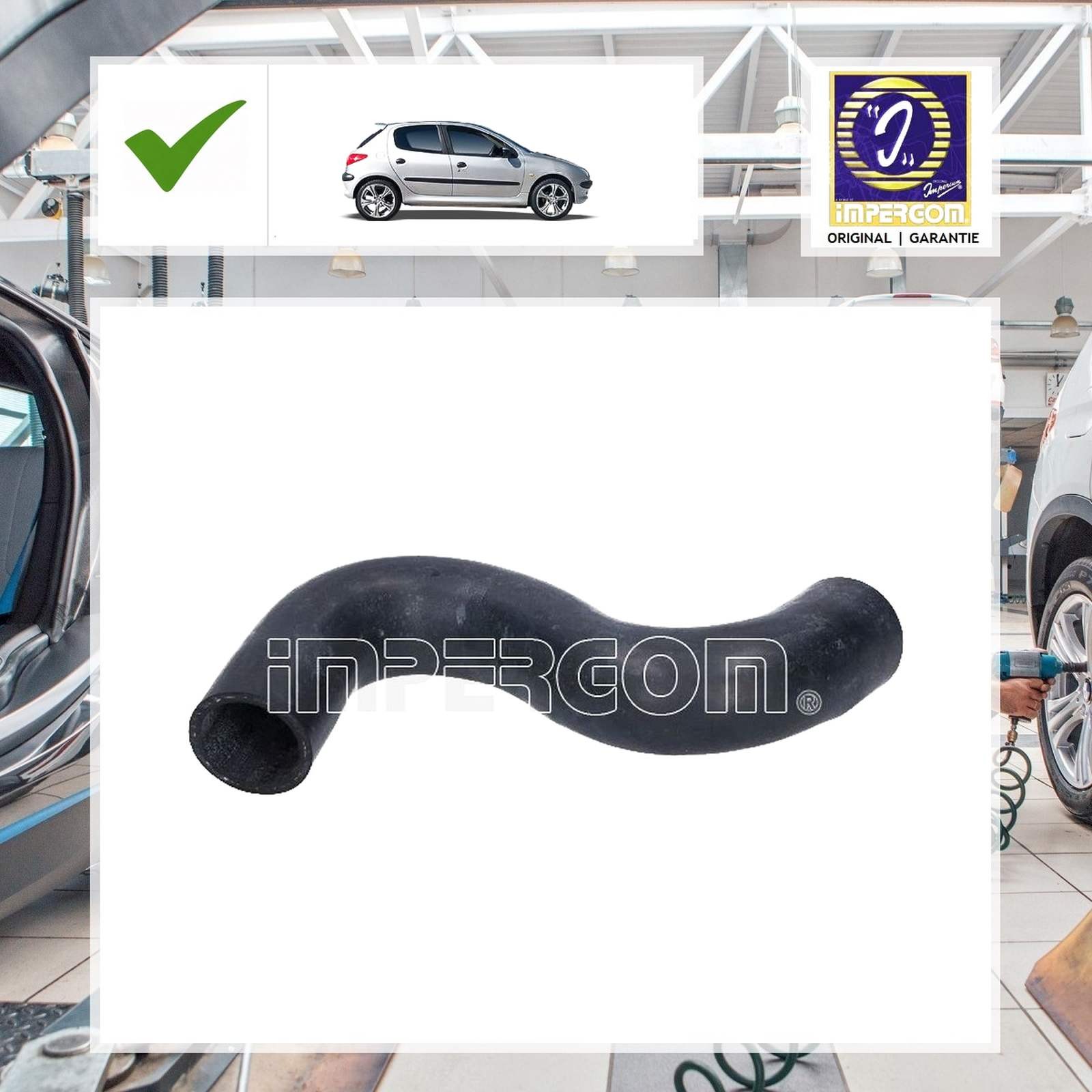 Kühlerschlauch Original Imperium 222982 für Peugeot