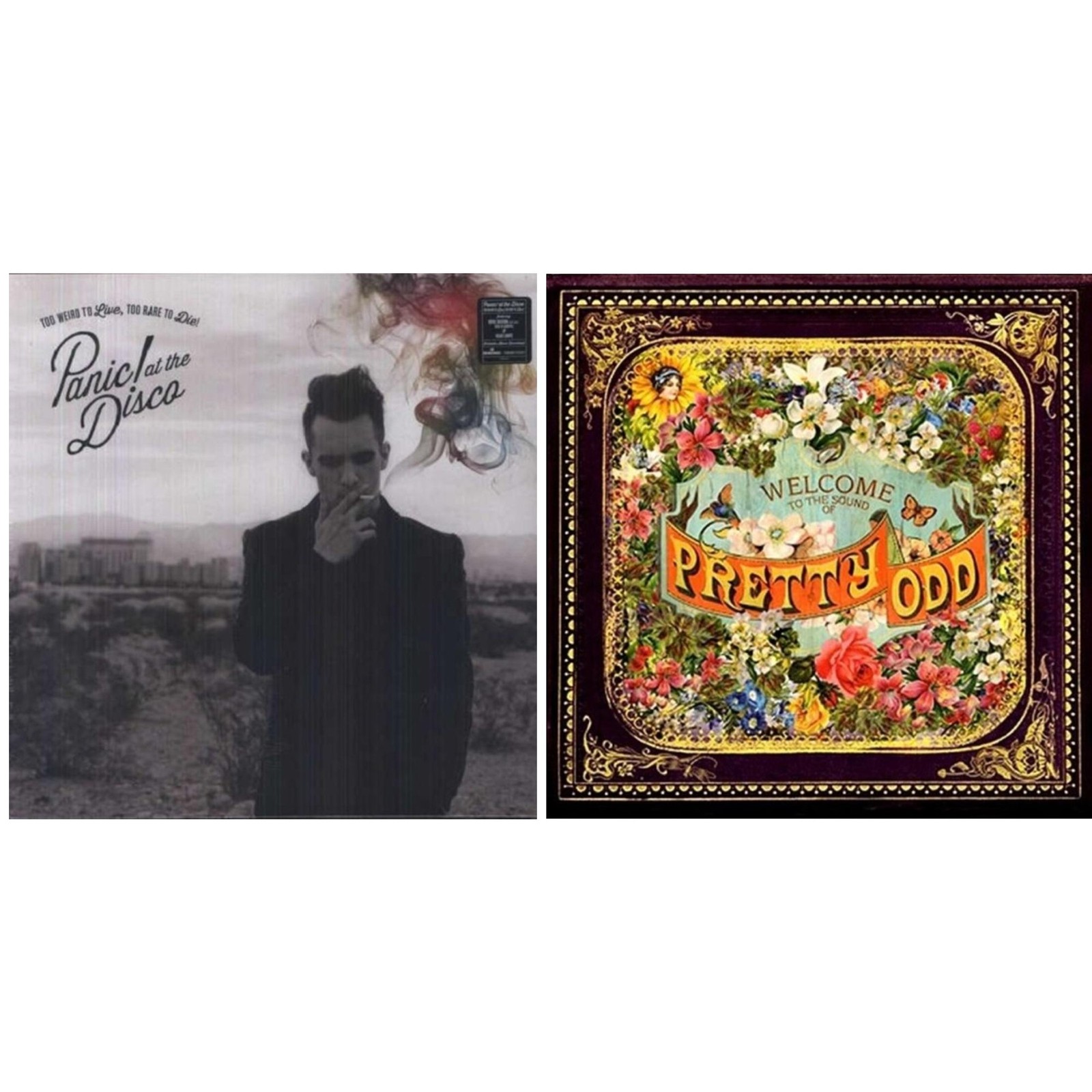 Panic! At The Disco - Too Weird To Live Too Rare To Die & [New LP Vinyl Bundle]