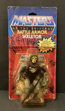 Masters Of The Universe Vintage BATTLE ARMOR SKELETOR Mattel 1983 MOTU MOC HeMan