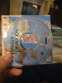 Panzer Dragoon Playable Preview Demo Complete w/sleeve - Sega Saturn Video Game