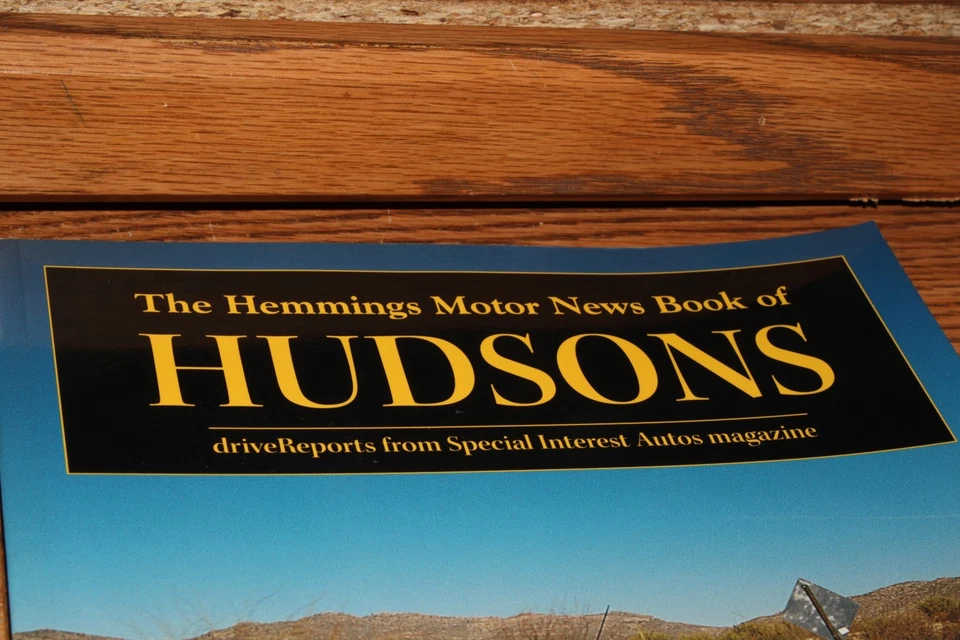 HUDSON REPORTS HORNET PHAETON SUPER SIX BROOKLANDS PRUEBA DE CARRETERA + LIBRO DOBLADILLO Foto 4 de 4