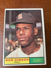 Bob Gibson Cards, Rookie Card and Autographed Memorabilia Guide 22