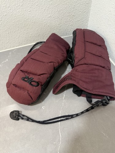 OUTDOOR RESEARCH Stormbound Sensor Mitts Unisex Small (7) Large Purple Plum Down