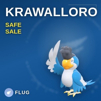 Pokémon Go - Krawalloro Blau - Squawkabilly Blue - #931