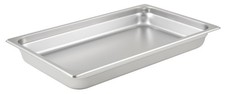 2.5-Inch Deep Full-Size Anti-Jamming Steam Table Pan, 25 Gauge, NSF, Stainles...
