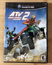 ATV Quad Power Racing 2 Nintendo GameCube 2003 Acclaim Off Road Racing Game