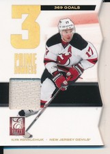 2011/12 Panini Donruss Elite #23 Ilya Kovalchuk Prime Numbers Jersey Insert