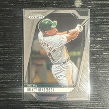 Panini Prizm Rickey Henderson Base Set #230 2025 Oakland Athletics Baseball Card