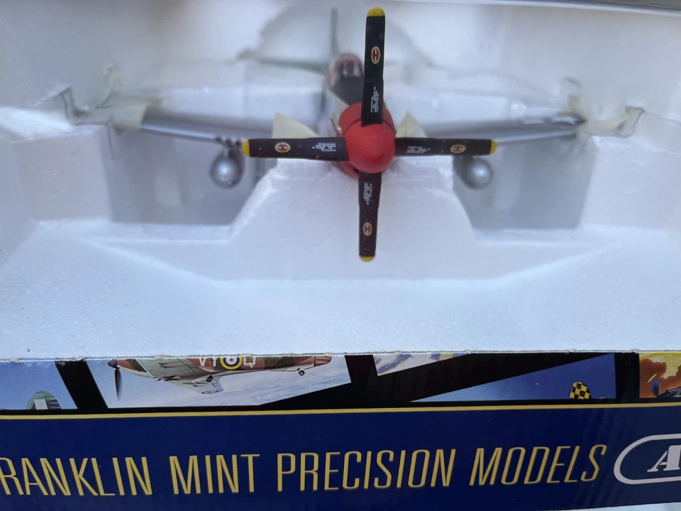 FRANKLIN MINT P-51 MUSTANG "B11B182" RIDGE RUNNER", 1:48. - Image 2 of 4