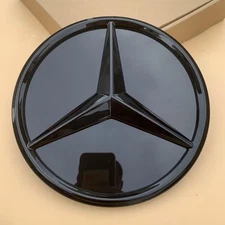 Front Black Grille 3D Star Emblem Fit For Mercedes-Benz GLA200 C200 A200 E300