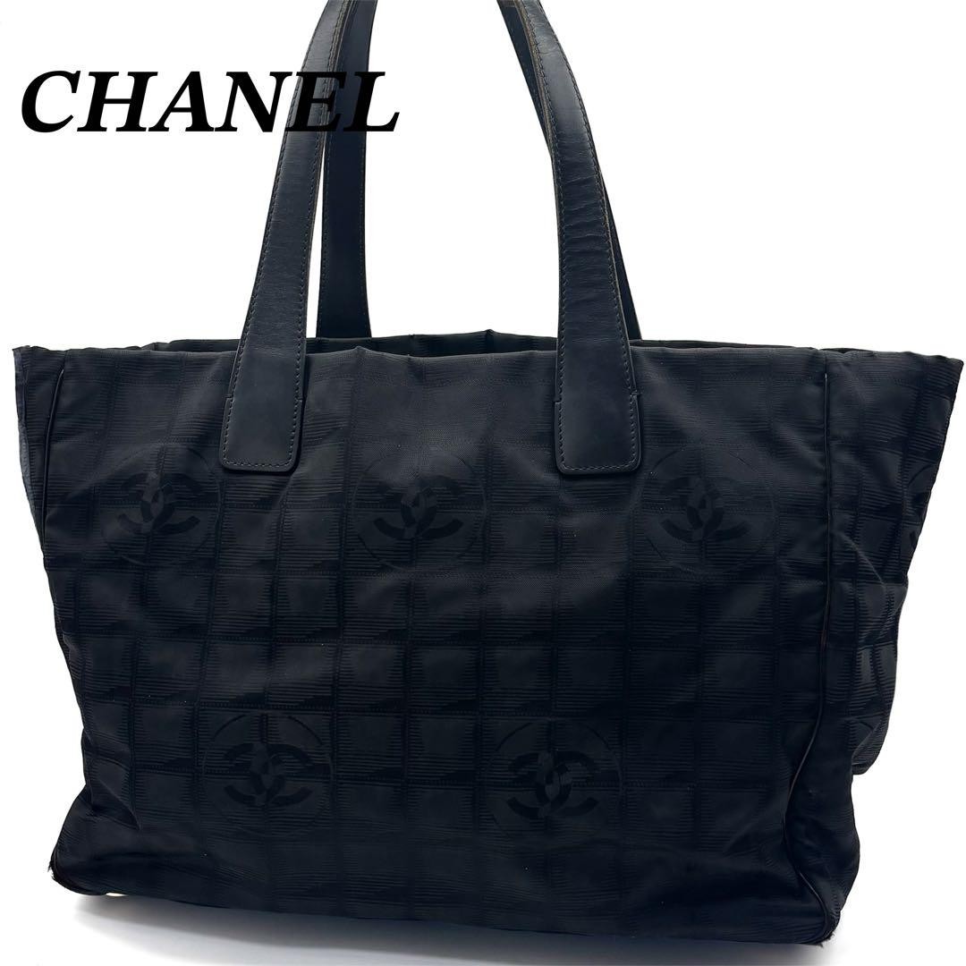 CHANEL Black Nylon Tote Bag for Women Travel GX167475 New