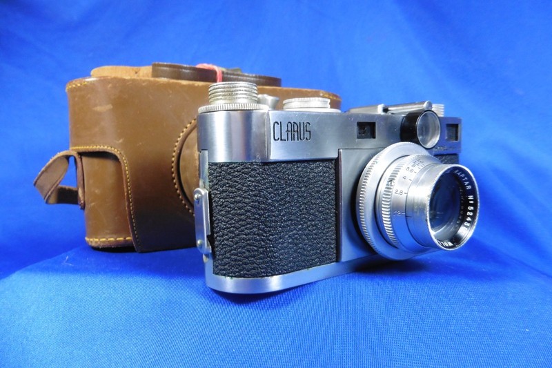 Clarus MS-35 Vintage Rangefinder Camera w/case and  rare optical  finder