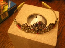 Disney EURODISNEY Sleeping Beauty Princess Aurora Rose Jeweled Tiara Crown