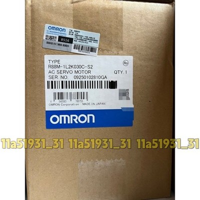 1pc new Omron servo motor R88M-1L2K030C-S2 2KW Fast shipment New In Box