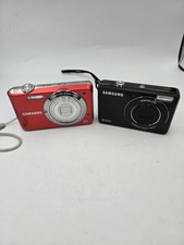 2 SAMSUNG DIGITAL CAMERAS: RED PL81 WORKING-BLACK PL51 NOT WORKING VGC READ*