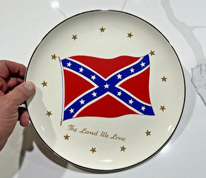 Confederate Civil War 10” Commemorative Plate - Taylor Smith Taylor - Versatile