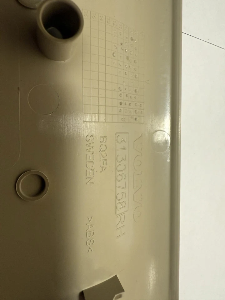 2011-2018 OEM VOLVO S60 V60 XC60 XC70 S80 PANEL INTERIOR DELANTERO DERECHO PLACA DE UMBRAL Foto 4 de 4