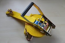 10 Stück Zurrgurte Spanngurte mit Doppelspitzhaken 2500/5000 daN 5t 8m