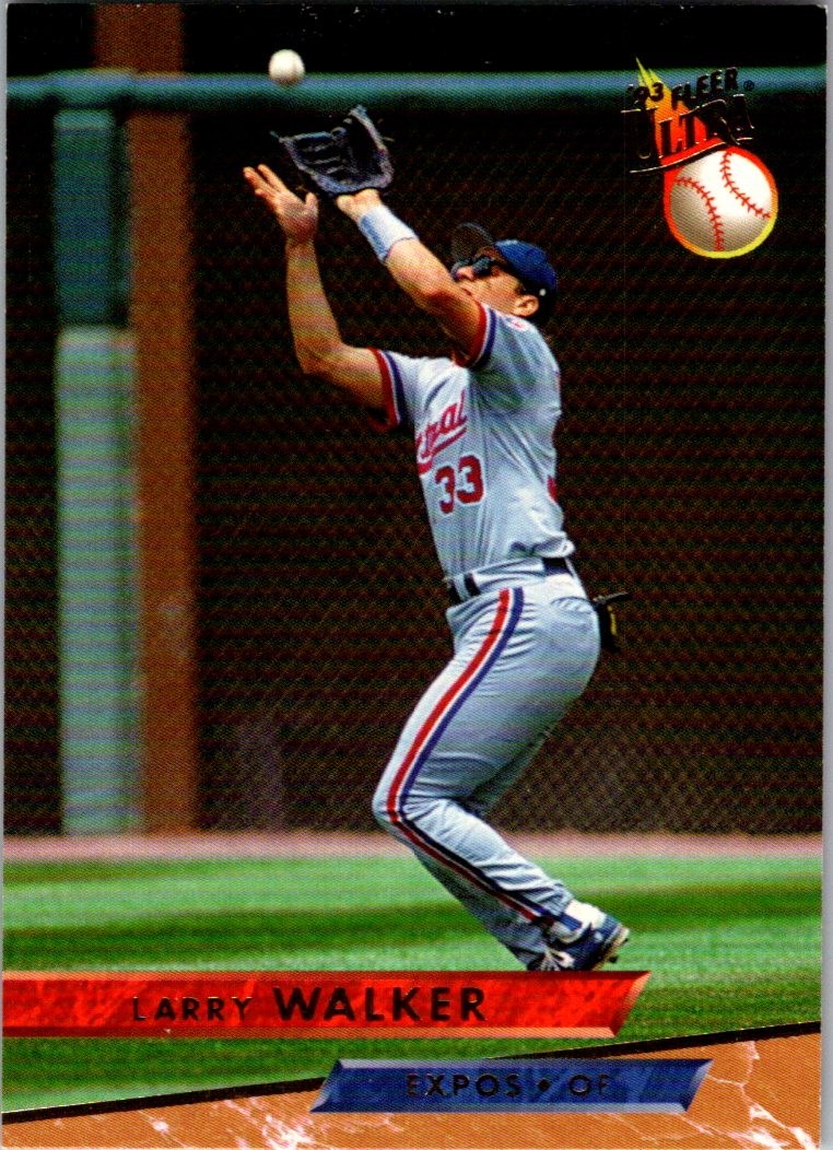 1993 Ultra #71 Larry Walker