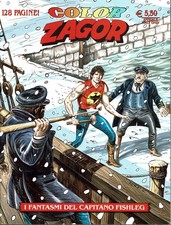 COLOR ZAGOR n.1: i fantasmi del Capitano Fishelg di Ferri ed. BONELLI 