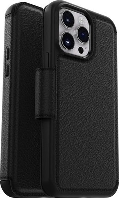 OtterBox iPhone 14 Pro Max - Strada Series Case - Card Holder - Genuine Leather