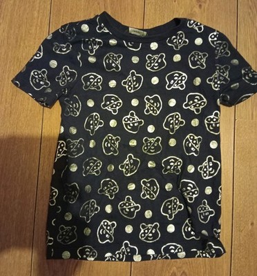 Kids Pudsey Kinder in Not dunkelblau & silber T-Shirt Alter 6-7 Jahre #pudsey