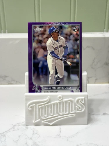 2022 Topps Chrome Update Series - Julio Rodriguez #USC150 Purple Refractor (RC)