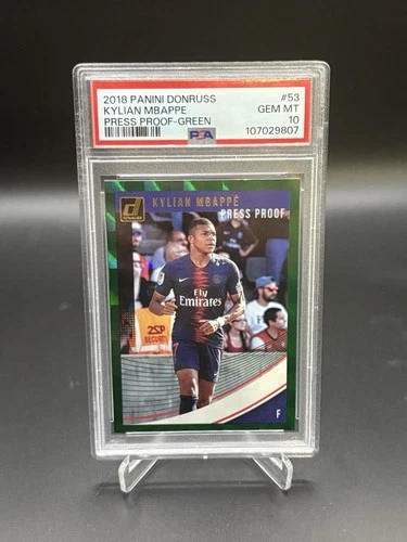 Kylian Mbapp 2018 Donruss Kylian Mbapp Green