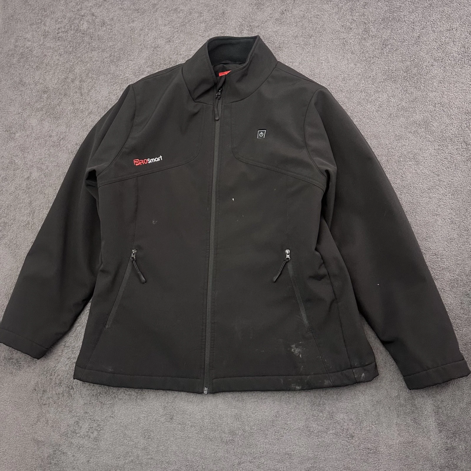 PROSmart Men's Heated Jacket Full Zip Waterproof Electric Large (No Battery)