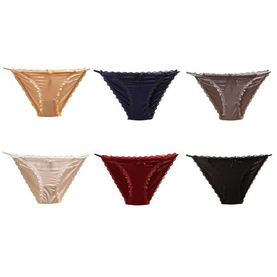 Ice Silk Underwear Triangel Underwear Comfortable Fit Four Seasons Wear