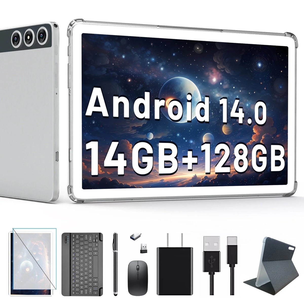 Zonko K105 10.1 inch Android Tablet,3G Phone Call WiFi, Android 9