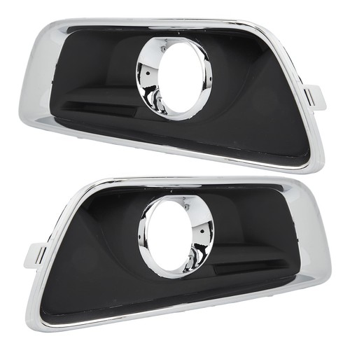 1pair Fog Light Cover Grille Bezel Left Right Fog Light Frame Part For - Picture 10 of 22