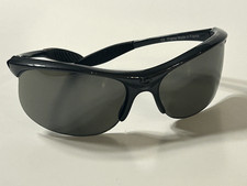 Gargoyles Laser Sunglasses / Flash Silver Lenses, Charcoal Frame  New Old Stock