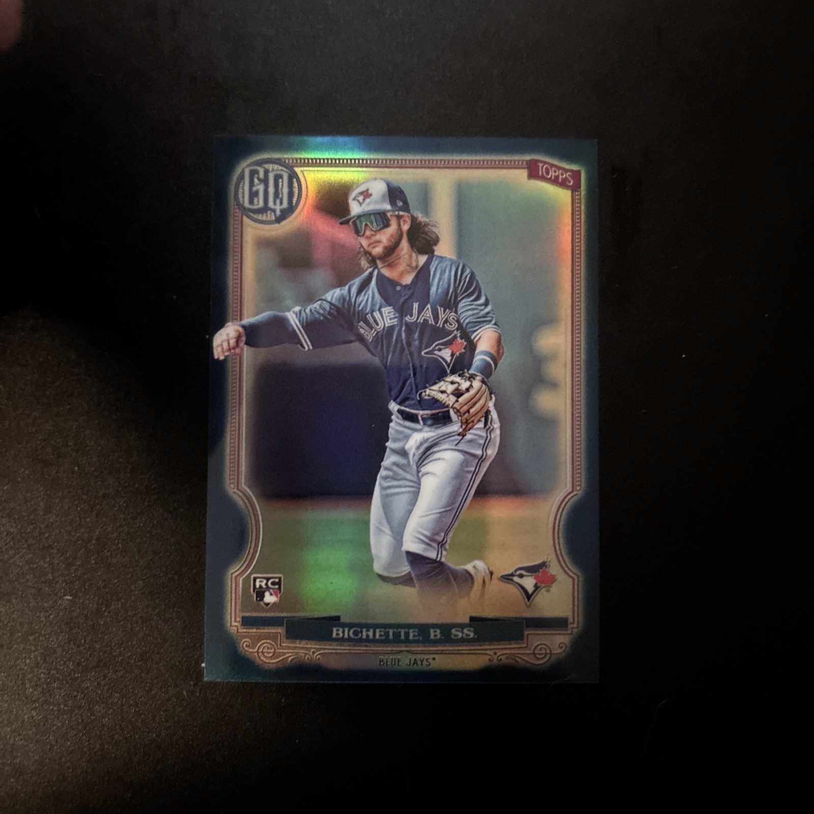 2020 Topps Gypsy Queen - Bo Bichette #17 Chrome Blue Refractor /150 (RC)