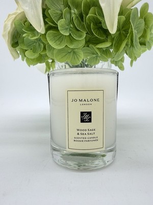 Jo Malone Wood Sage & Sea Salt Home Candle Travel Size 2.2oz / 65g
