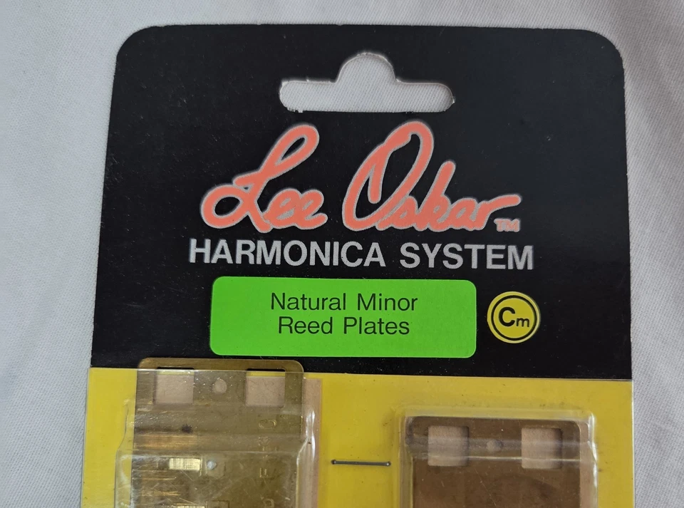 Genuine New Lee Oskar 1910 Harmonica Harp Reed Plates Natural Minor Cm - Image 2 of 3