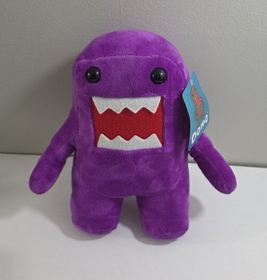 Kellytoy Purple DOMO 10'' Soft Plush with Tags 2017